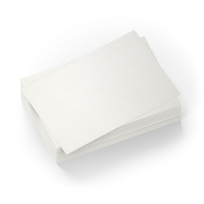 Tovaglietta 30 x 40 cm colore bianco carta riciclata
