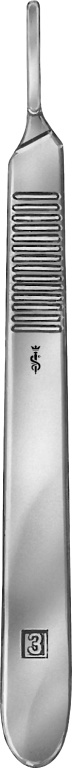 MANICO BISTURI #3, 125MM