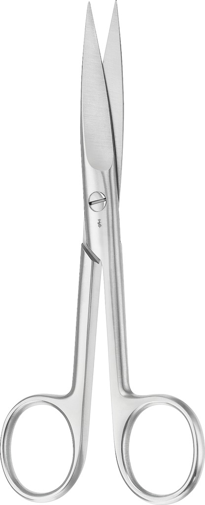 FORBICI CHIRURGICHE RETTE AC/AC 130MM