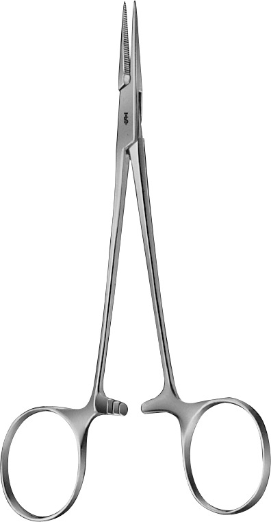 PINZA EMOSTATICA MICRO-HALSTED RETTA 125MM