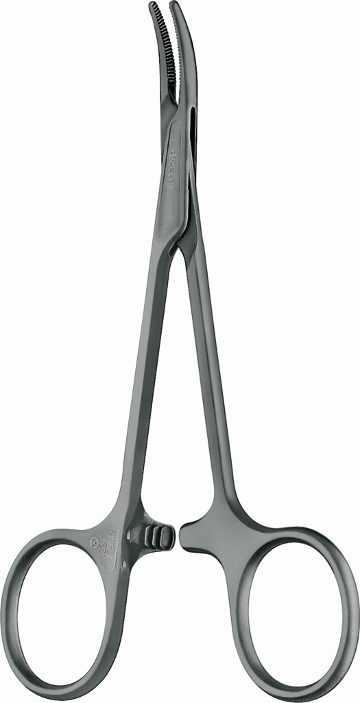 SUSI PINZA EMOST.DI HALSTED CURVA 125MM