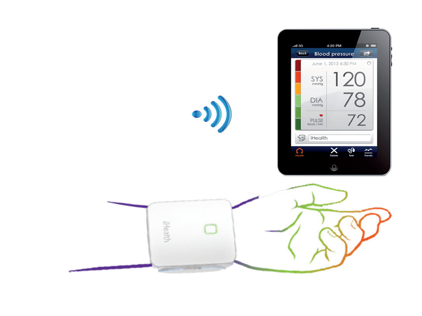 MISURATORE PRESSIONE iHEALTH SENSE BP7 da polso
