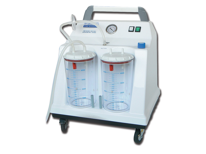 ASPIRATORE TOBI HOSPITAL  2 vasi da 4 litri