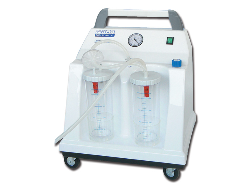 ASPIRATORE TOBI HOSPITAL2 vasi 2l. + pedale