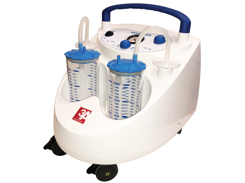 ASPIRATORE MAXI ASPEED 60 litri  2 vasi da 2 litri + pedale