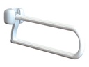 MANIGLIONE PIEGHEVOLE AD "U" IN ACCIAIO RIVESTITO  70 cm