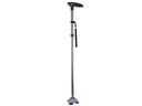 BASTONE CON VENTOSE e LUCE LED  argento