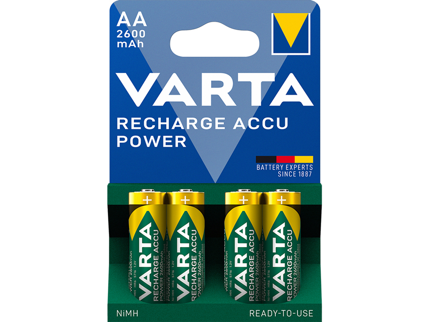 BATTERIE VARTA STILO "AA" RICARICABILE