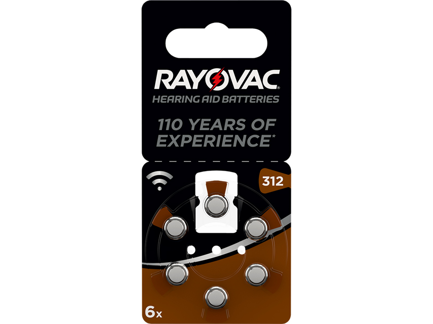 BATTERIE ACUSTICA RAYOVAC 312