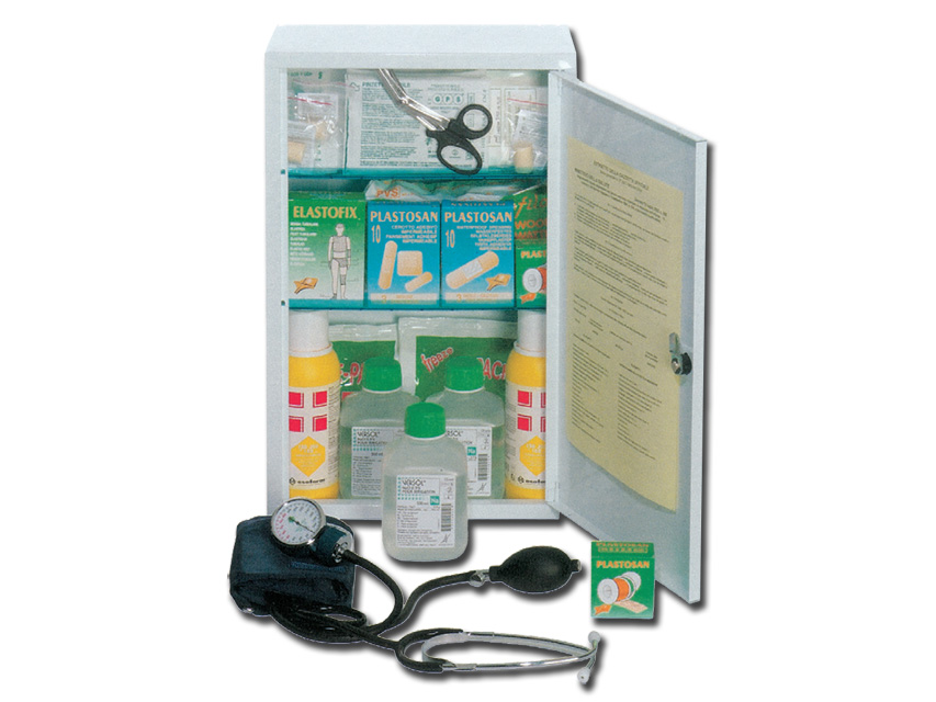 KIT PRONTO SOCCORSO ALL. 1  armadietto metallo