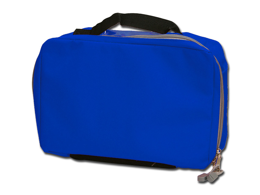 BORSETTA E5  con manico  blu