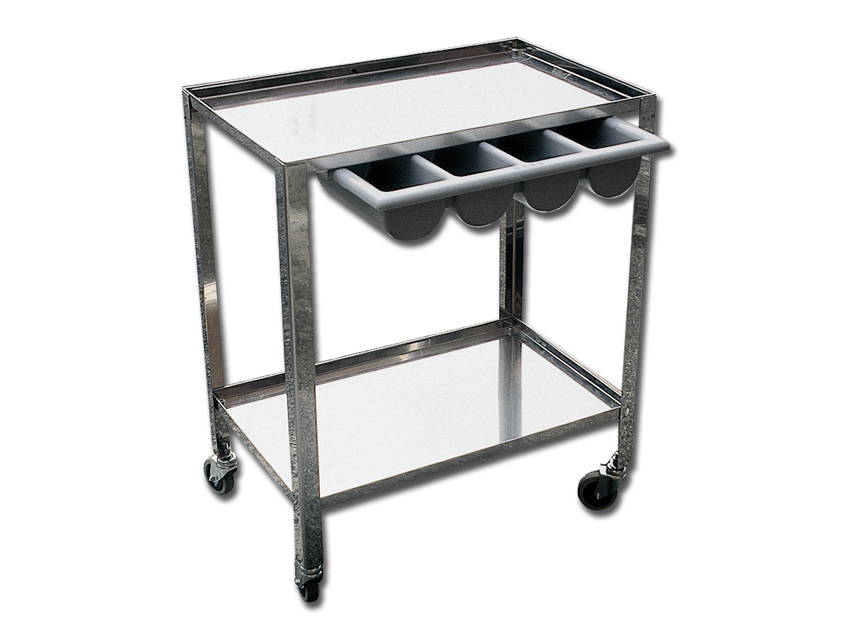 CARRELLO TUTTO INOX