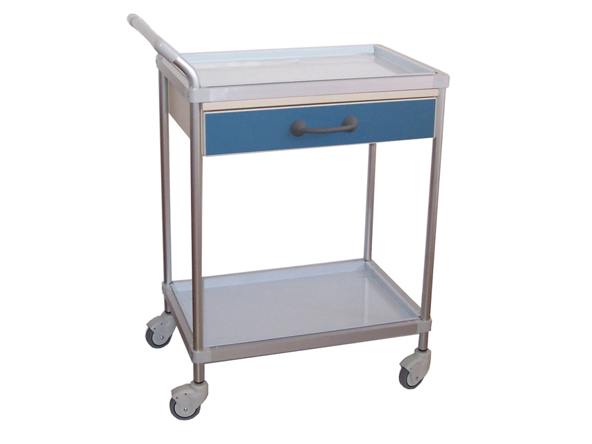 CARRELLO DELUXE con cassetto 58 x 40 X 10 cm
