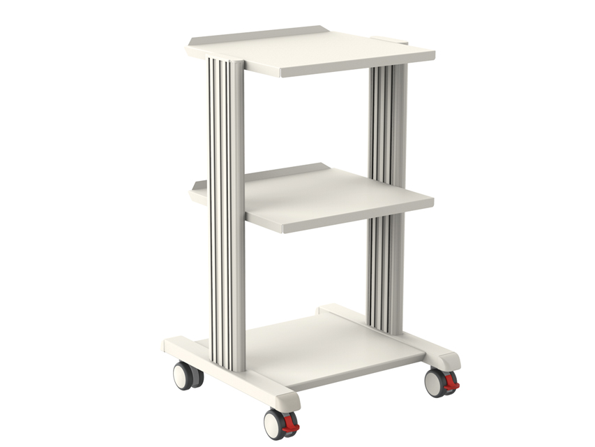 CARRELLO SMART  2 ripiani 40x36 cm + base