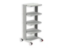 CARRELLO EASY  4 ripiani 40x36 cm + base