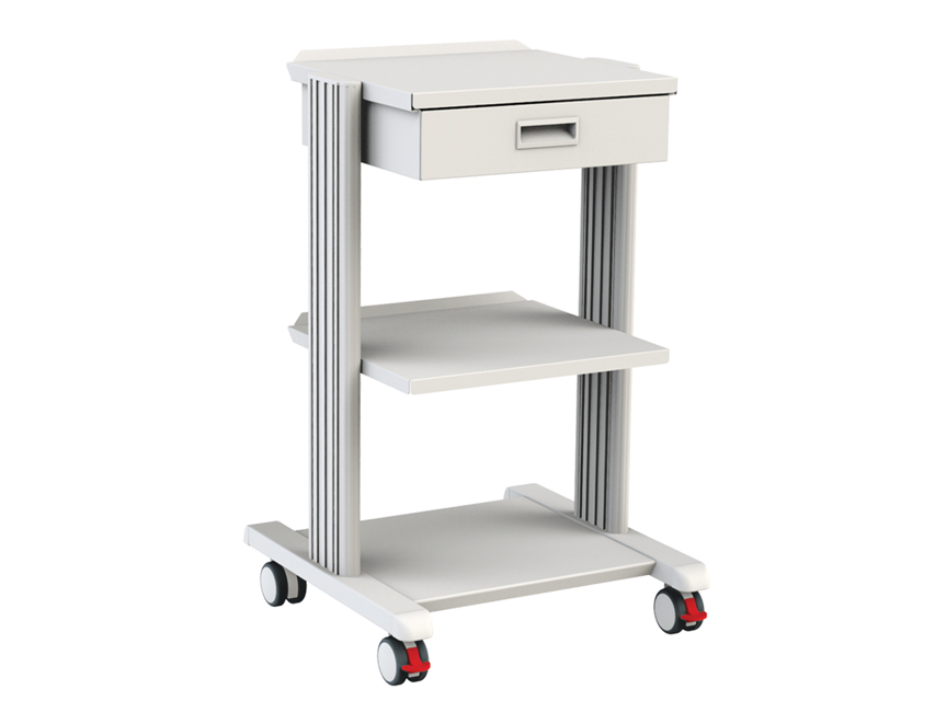 CARRELLO SMART  2 ripiani 40x36 cm + base + cassetto