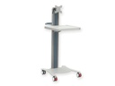 CARRELLO SUPER EASY  con ripiano e supp. monitor