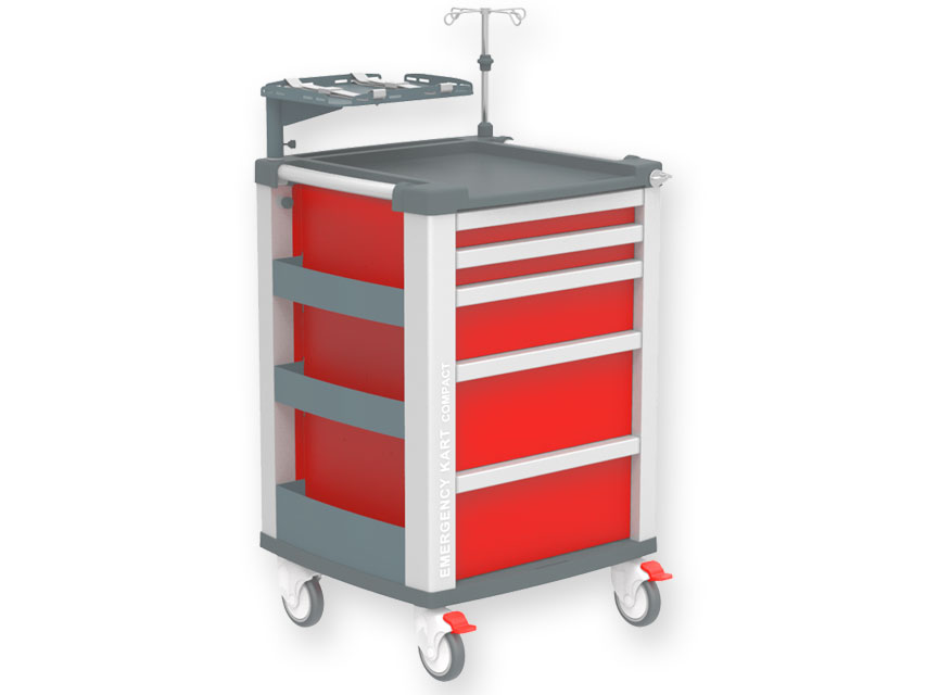 COMPACT KART EMERGENZA  rosso