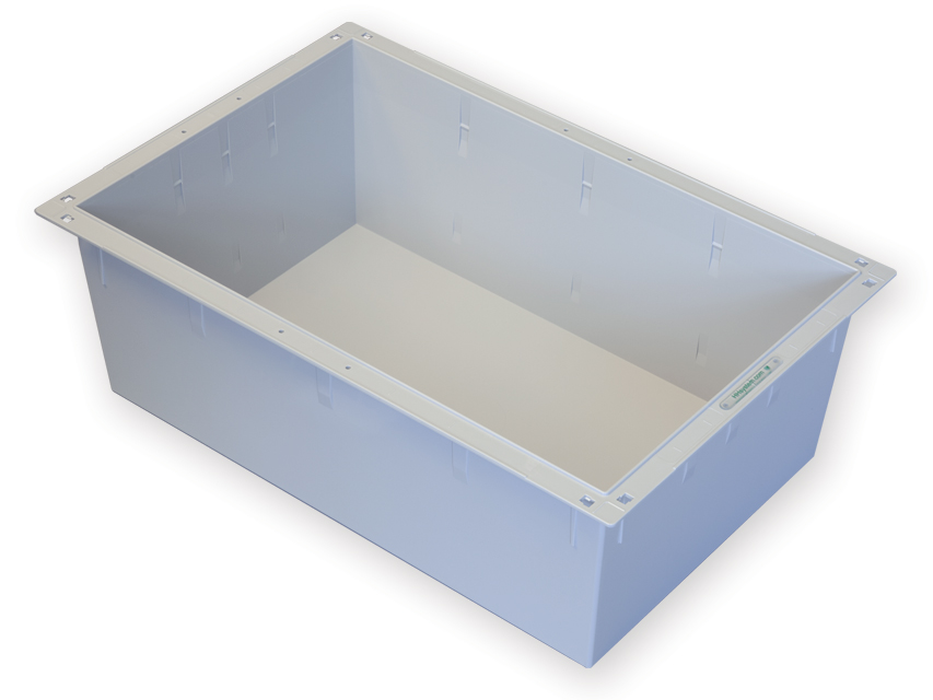 VASSOIO PLASTICA 60x40xh20 cm