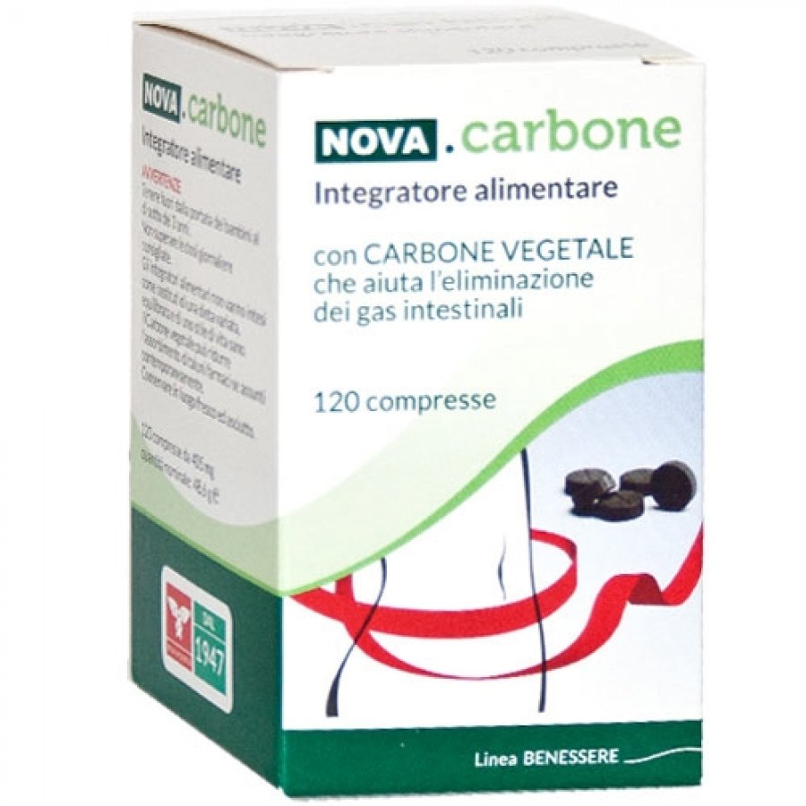 Carbone vegetale (120 compresse)