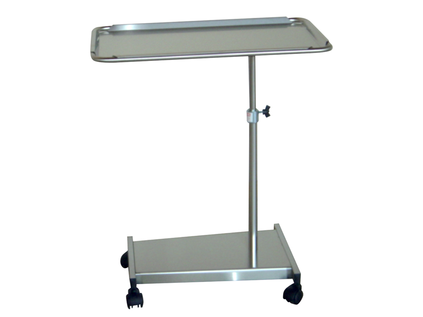 TAVOLO DI MAYO  con base in acciaio INOX