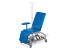 POLTRONA DONATORI con ruote  blu