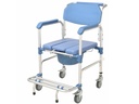 SEDIA A ROTELLE COMODA BLU