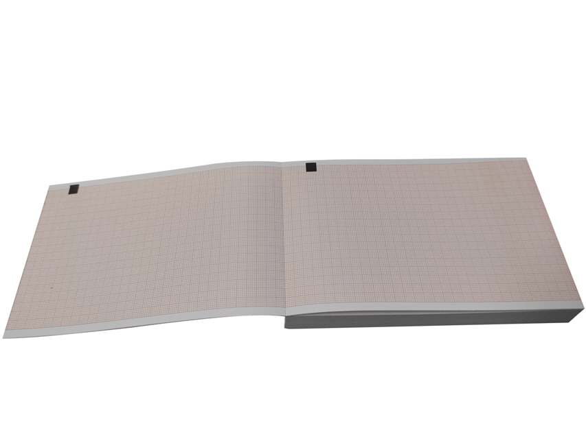 Carta termica ECG 100x150 mm x 200  pacco griglia arancio