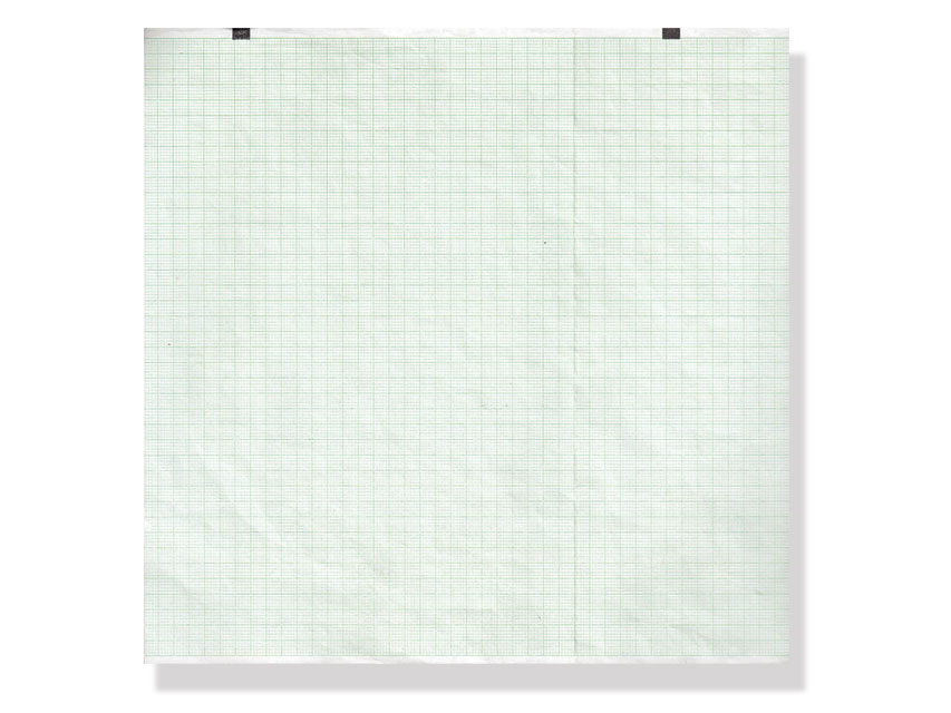Carta termica ECG 210x140 mm  pacco griglia verde