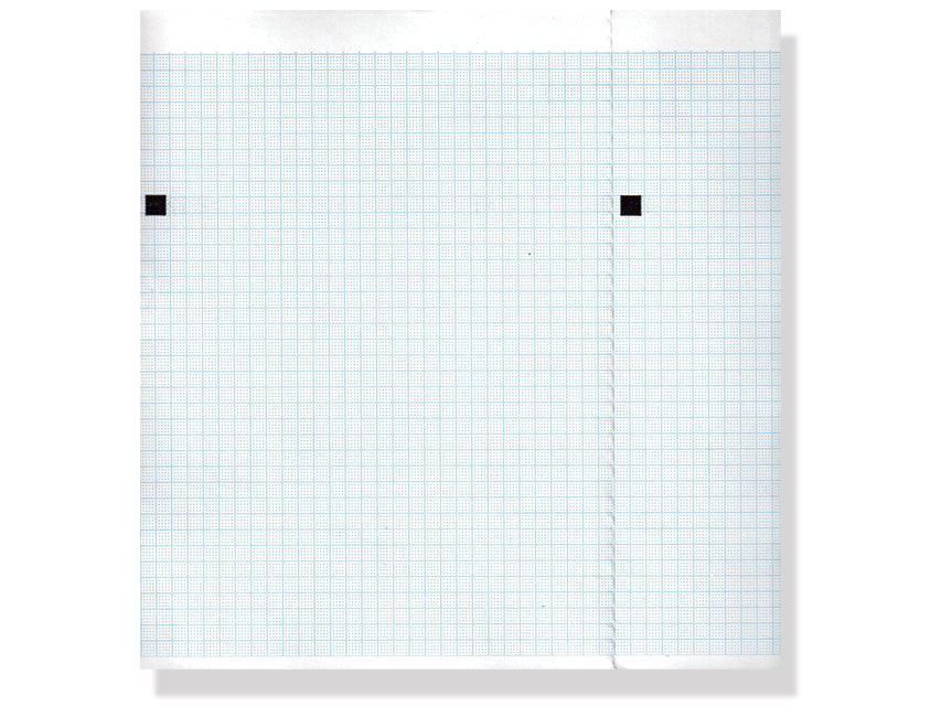 Carta termica ECG 210x150 mmxm  pacco griglia blu