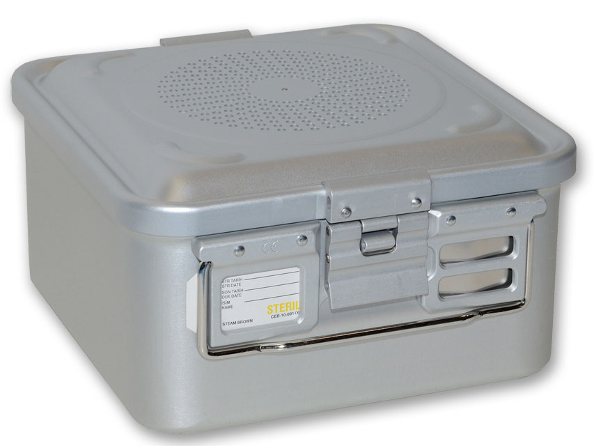 CONTAINER CON FILTRO piccolo h150 mm  grigio