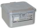CONTAINER CON FILTRO piccolo h150 mm  grigio