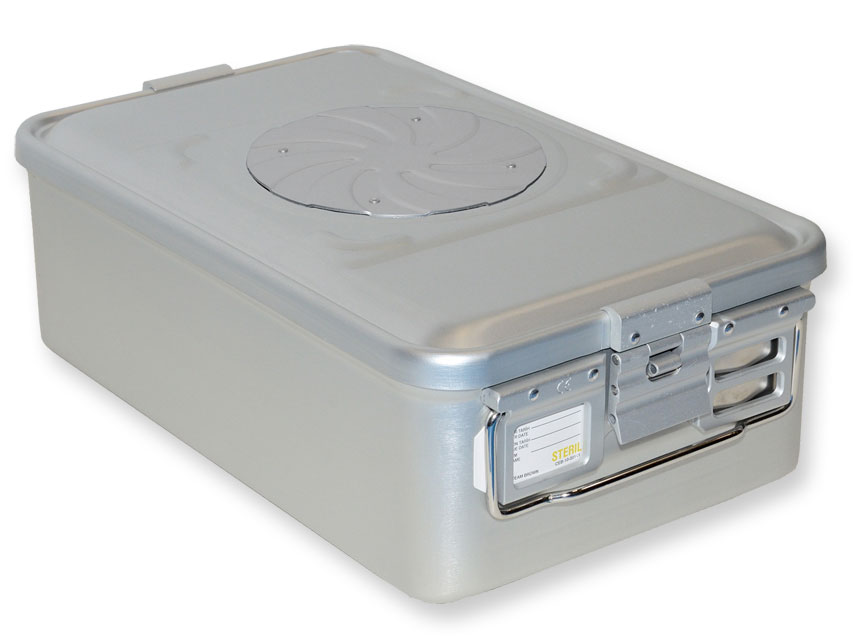 CONTAINER CON VALVOLA medio h150 mm  grigio