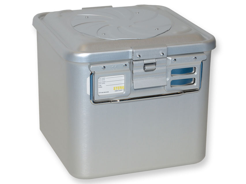 CONTAINER CON VALVOLA piccolo h260 mm  grigio