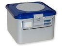 CONTAINER CON VALVOLA piccolo h200 mm  blu forato