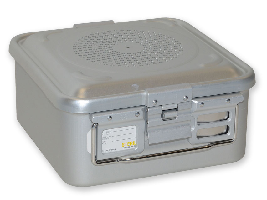 CONTAINER CON FILTRO piccolo h135 mm  grigio