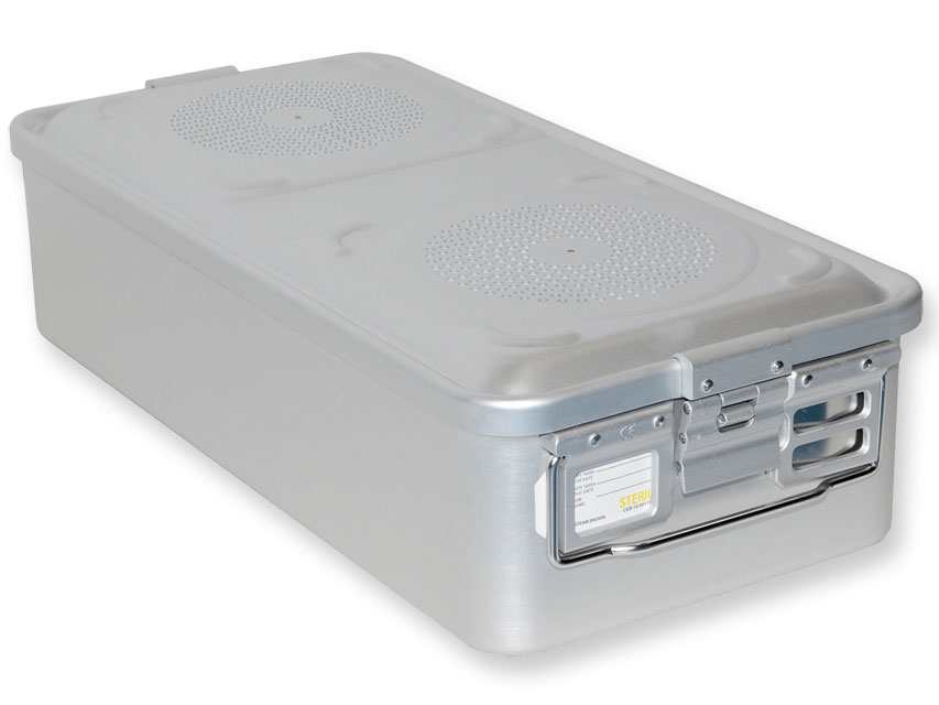 CONTAINER CON FILTRO grande h150 mm  grigio