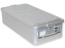 CONTAINER CON FILTRO grande h150 mm  grigio