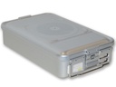CONTAINER CON FILTRO medio h100 mm  grigio