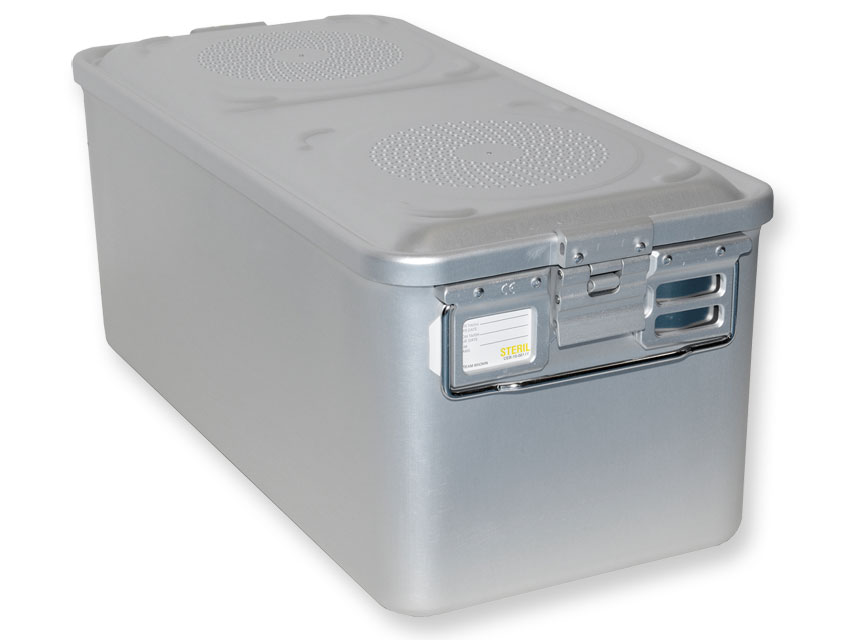 CONTAINER CON FILTRO grande h260 mm  grigio
