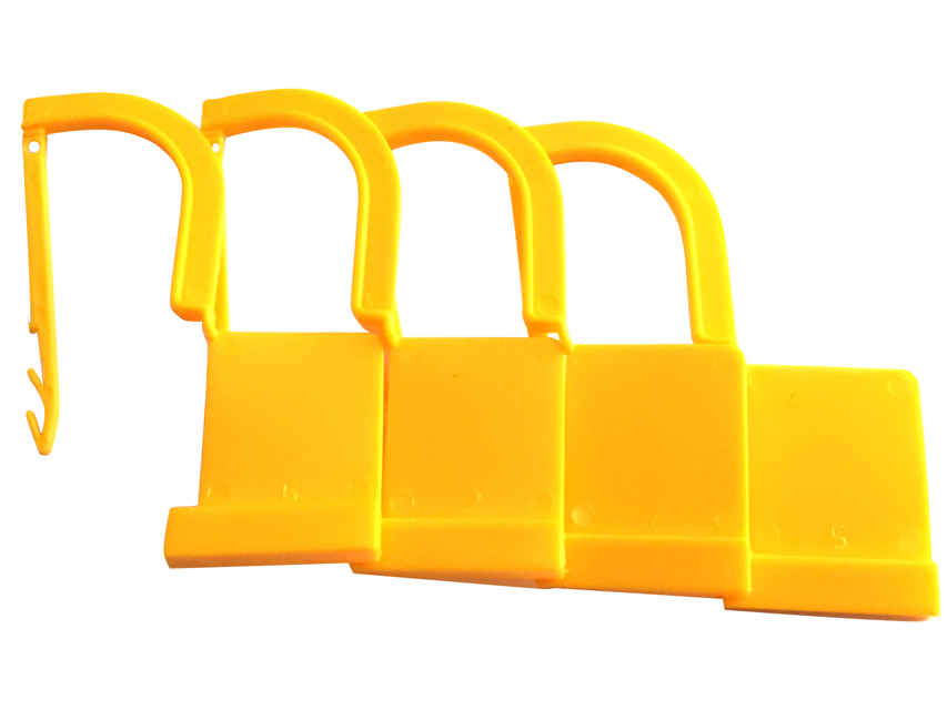 SIGILLO IN PLASTICA  giallo