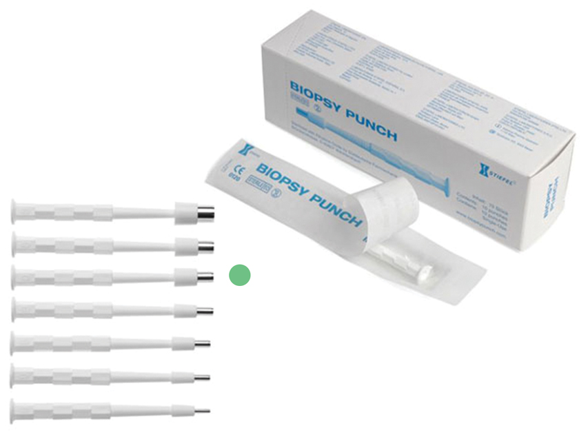 CURETTE BIOPSIA-PUNCH STIEFEL diametro 5 mm
