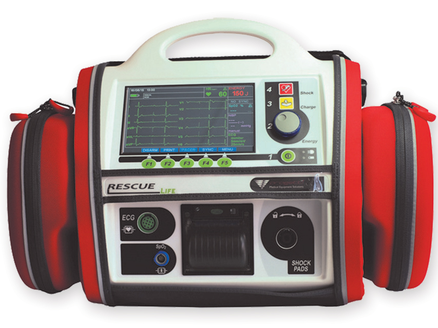 DEFIBRILLATORE RESCUE LIFE 7 AED - inglese - personalizzato