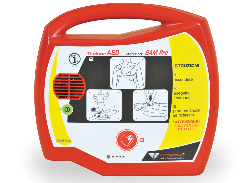 TRAINER SAM PRO per defibrillatore semi-automatico - italiano