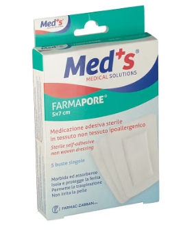 Cerotto medicato sterile 5 x 7 cm Farmapore