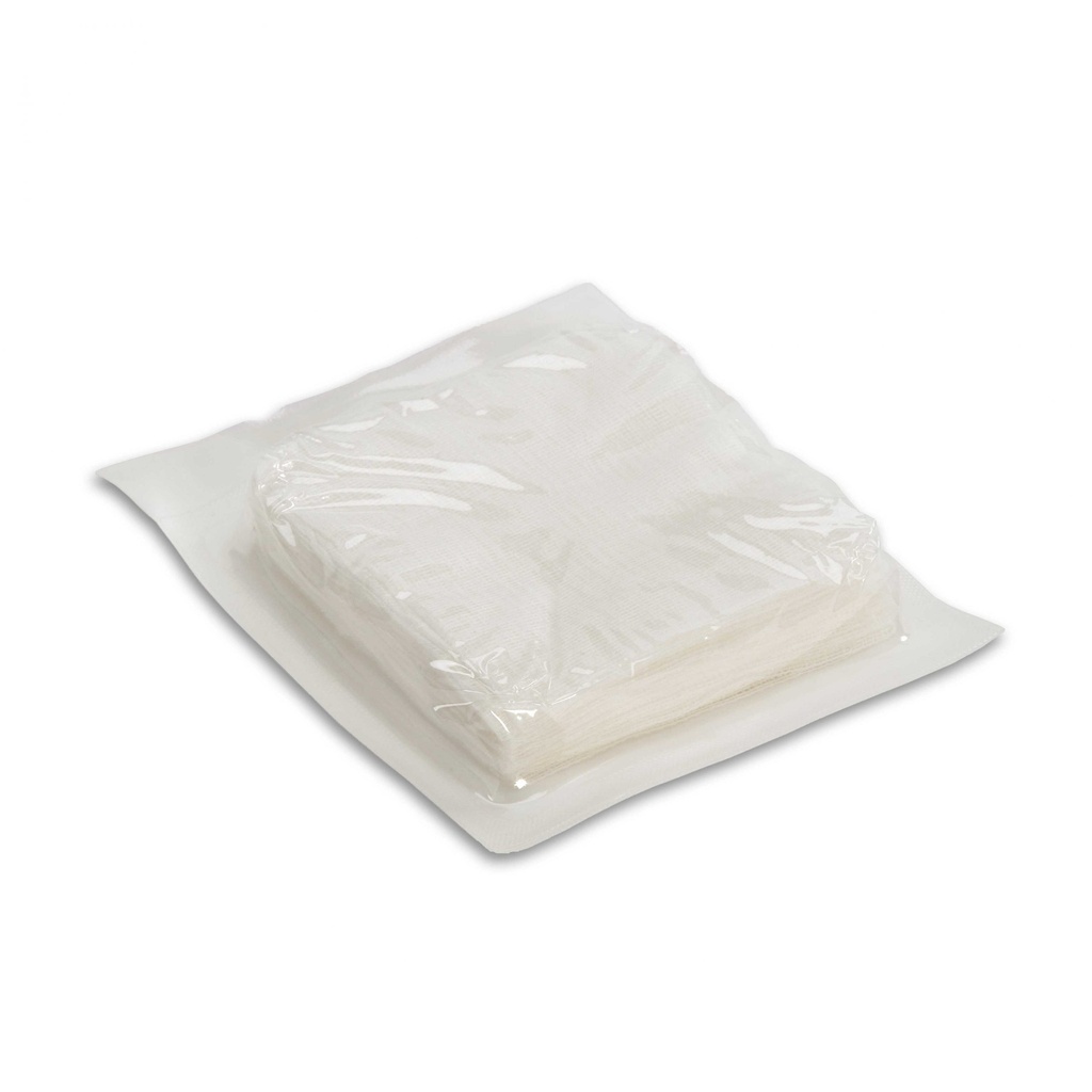 Compressa di garza piegata  non sterile 10x10 8 strati (conf.100pz)
