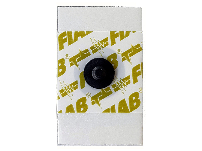 ELETTRODO RADIOTRASPARENTE MONOUSO PE-FOAM 28-44mm -rettangolare - ad/ped