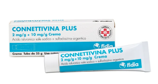 Connettivina plus crema 25 grammi 0,2%+1%
