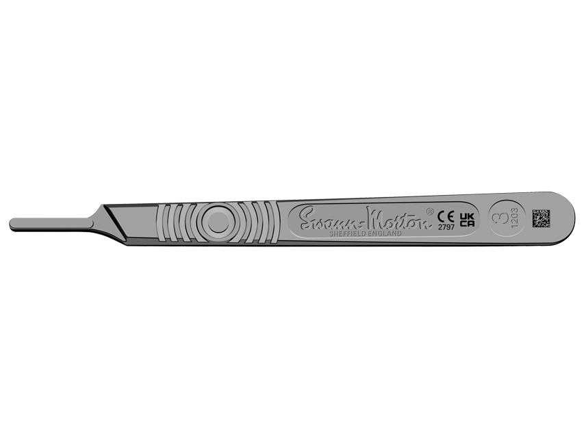MANICO PORTALAME SWANN-MORTON ACCIAIO INOX N. 3 con CE e UKCA