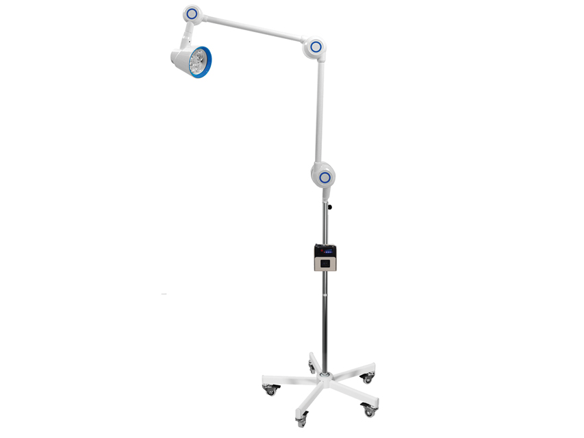 LAMPADA LED ALFA-FIX - su carrello, con batteria